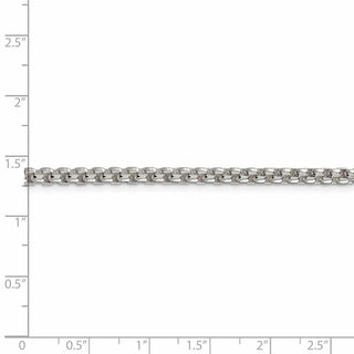 36" Sterling Silver 3.6mm Round Box Chain Necklace