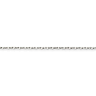 16" Sterling Silver 1.75mm Fancy Wave Flat Link Chain Necklace