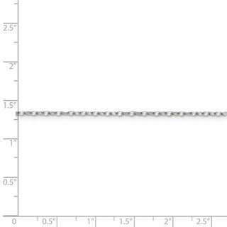 16" Sterling Silver 1.75mm Fancy Wave Flat Link Chain Necklace
