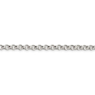 24" Sterling Silver 3mm Square Spiga Chain Necklace