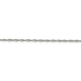 24" Sterling Silver 1.95mm Loose Rope Chain Necklace