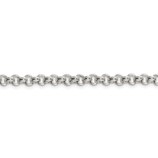 24" Sterling Silver 5mm Rolo Chain Necklace
