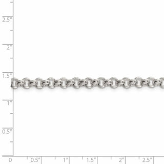 24" Sterling Silver 5mm Rolo Chain Necklace