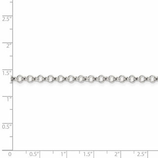 16" Sterling Silver 3mm Rolo Chain Necklace