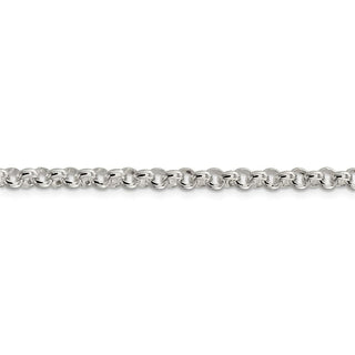 16" Sterling Silver 4.75mm Rolo Chain Necklace