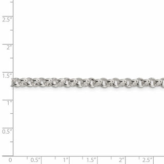 16" Sterling Silver 4.75mm Rolo Chain Necklace