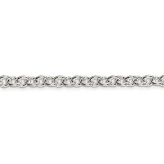 30" Sterling Silver 6.1mm Cable Chain Necklace