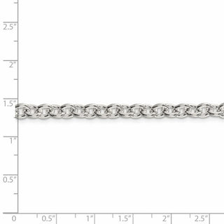 30" Sterling Silver 6.1mm Cable Chain Necklace