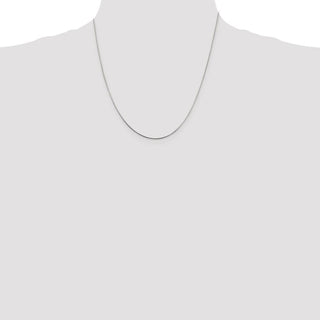 20" Sterling Silver .85mm Diamond-cut Snake Chain