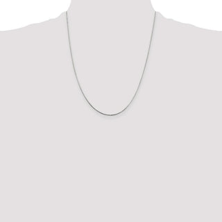 22" Sterling Silver .85mm Diamond-cut Snake Chain