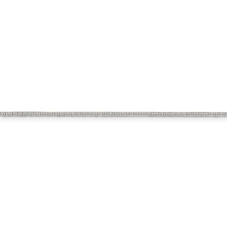 24" Sterling Silver 1.25mm Diamond-cut Snake Chain Necklace