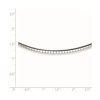 Sterling Silver 2mm w/2 in Ext Cubetto Chain Necklace