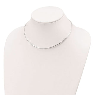 Sterling Silver 2mm w/2 in Ext Cubetto Chain Necklace