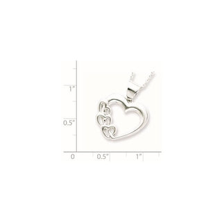 Sterling Silver Heart Necklace