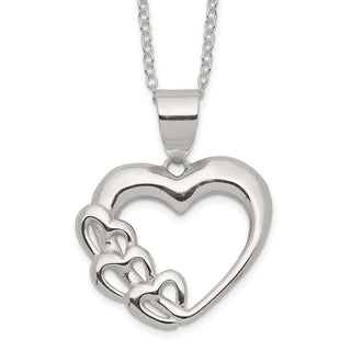 Sterling Silver Heart Necklace