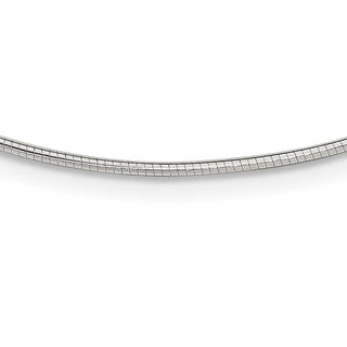 Sterling Silver 1.6mm w/ 2in extender Neckwire Chain Necklace