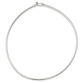 Sterling Silver 3mm Cubetto Necklace QG4222-16