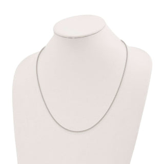 Sterling Silver Polished Beaded Adjustable Necklace
