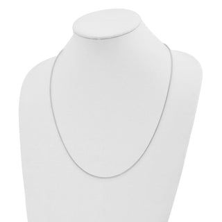 Sterling Silver Polished Adjustable Necklace QG5354