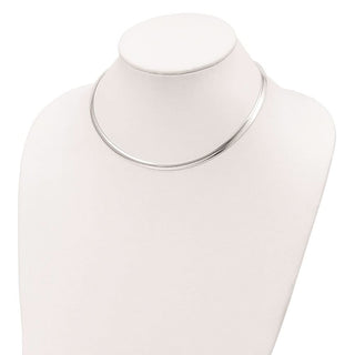 Sterling Silver 4.5mm Polished Cubetto 16in Necklace
