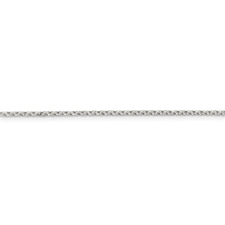 24" Sterling Silver 1.5mm Diamond-cut Cable Chain Necklace