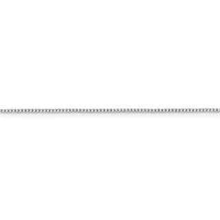30" Sterling Silver 1mm Round Box Chain Necklace