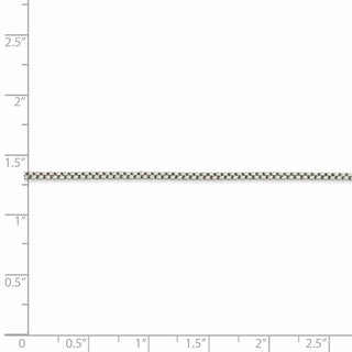 36" Sterling Silver 1.5mm Round Box Chain Necklace