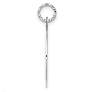 Sterling Silver Rhodium-plated Boy Disc Charm QM311/18