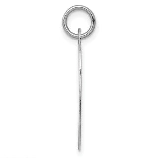 Sterling Silver Rhodium-plated Boy Disc Charm QM344/18