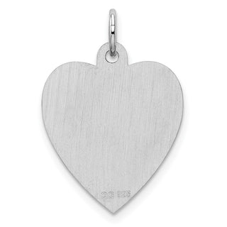 Sterling Silver Rhodium-plated Boy Disc Charm QM344/18