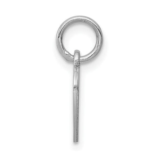 Sterling Silver Engravable Heart Polished Front/Satin Back Disc Charm QM389/18