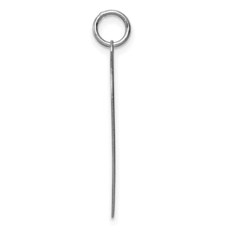 Sterling Engravable Heart Polished Front/Satin Back Disc Charm QM394/50