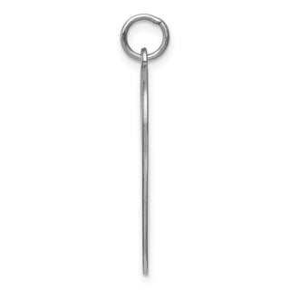 Sterling Silver Engravable Heart Disc Charm