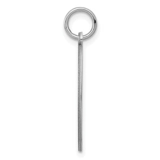 Sterling Silver Engravable Round Polished Front/Satin Back Disc Charm QM405/27