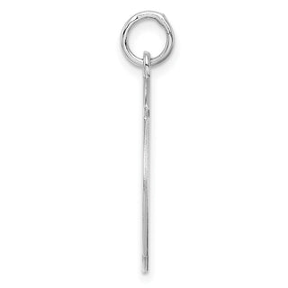 Sterling Silver Engravable Disc Charm QM465/27