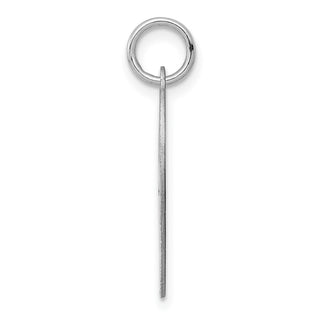 Sterling Silver Engravable Heart Patterned Satin Back Disc Charm QM477/18