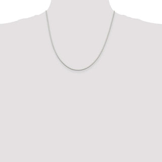 20" Sterling Silver 1.5mm Octagonal Snake Chain Necklace