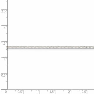 30" Sterling Silver 1.65mm Octagonal Snake Chain Necklace