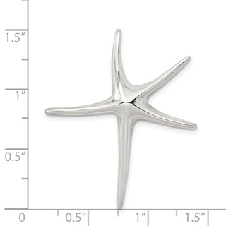 Sterling Silver Starfish Pendant QP1186