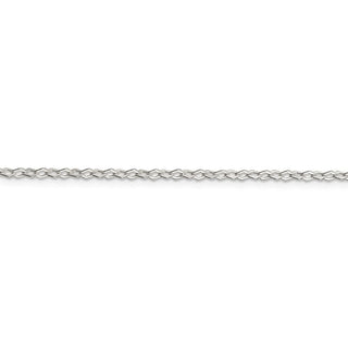 16" Sterling Silver 2.25mm Fancy Rolo Chain Necklace