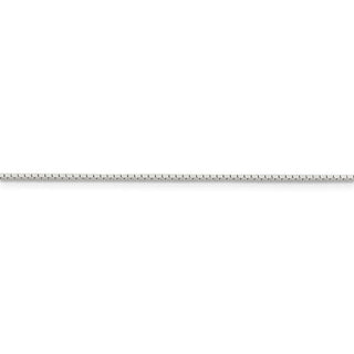 30" Sterling Silver 1mm Mirror Box Chain Necklace