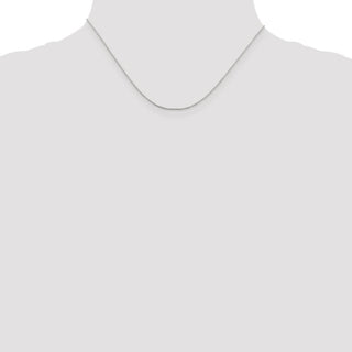 16" Sterling Silver .6mm Mirror Box Chain