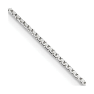 20" Sterling Silver .6mm Mirror Box Chain