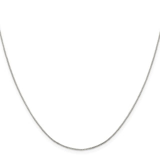16" Sterling Silver .6mm 8 Sided Diamond-cut Mirror Box Chain