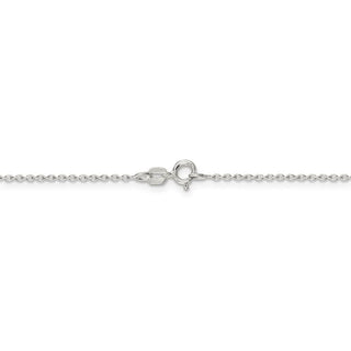 16" Sterling Silver 1.30mm Forzantina Cable Chain Necklace