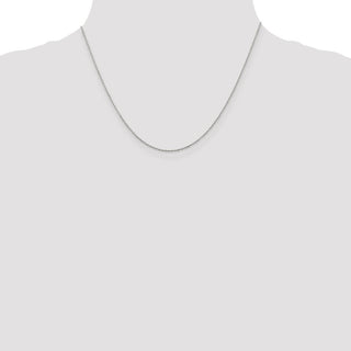 18" Sterling Silver 1.30mm Forzantina Cable Chain Necklace