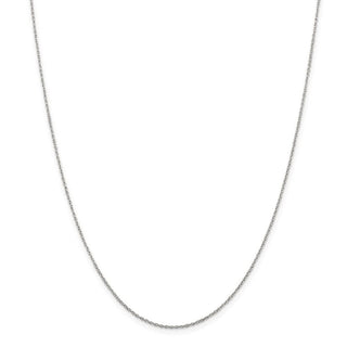 24" Sterling Silver 1.30mm Forzantina Cable Chain Necklace