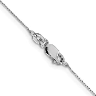16" Sterling Silver .6mm Oval Box Chain