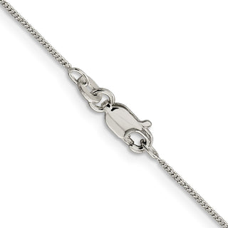 22" Sterling Silver .8mm Curb Chain