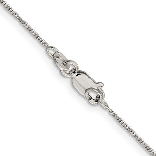 14" Sterling Silver .8mm Curb Chain